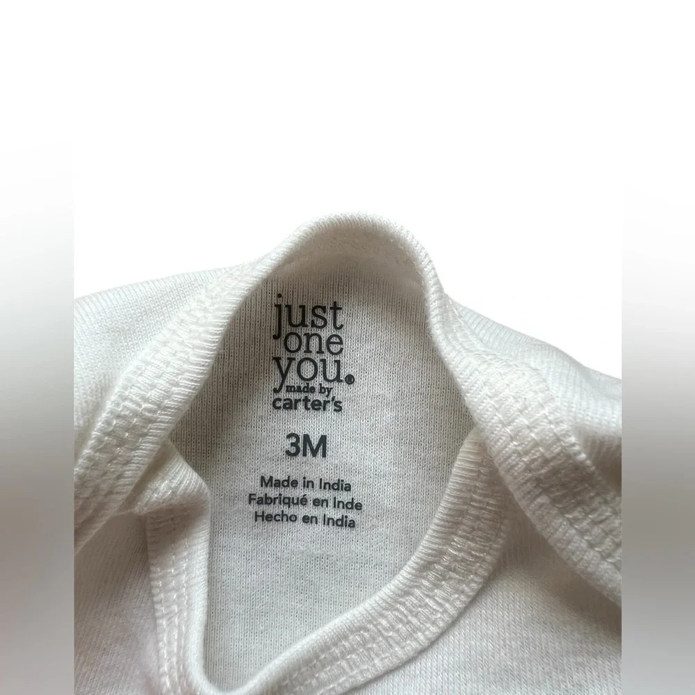 Carter’s Baby White Thanksgiving Onesie | 3M NWOT